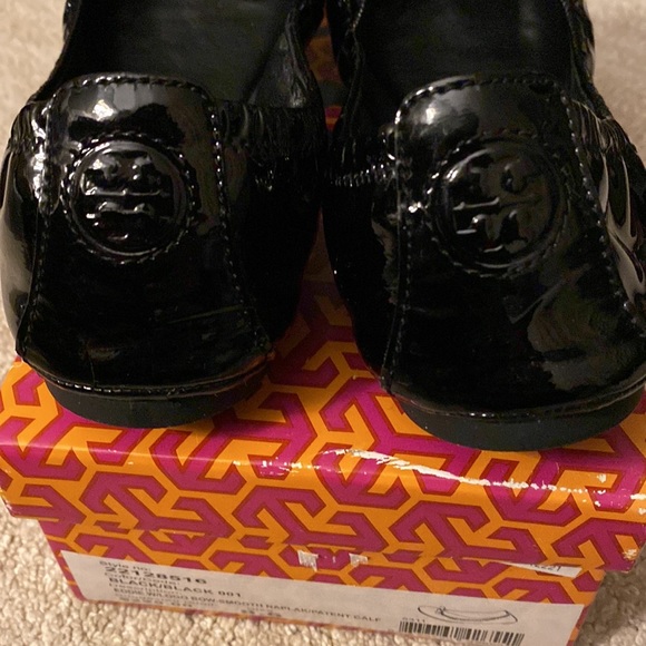 Tory Burch Eddie W/logo with Bow Ballet Flat - Picture 7 of 8